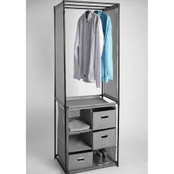 Armoire dressing gris