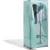 Armoire dressing simple bleu Nordicolor