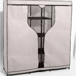 Armoire dressing taupe