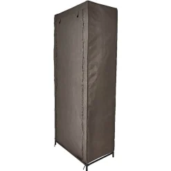 Armoire dressing tissu marron