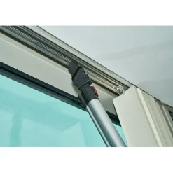 Aspirateur 2 en 1 sans fil sans sac silencieux Homday rouge