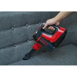 Aspirateur 2 en 1 sans fil sans sac silencieux Homday rouge