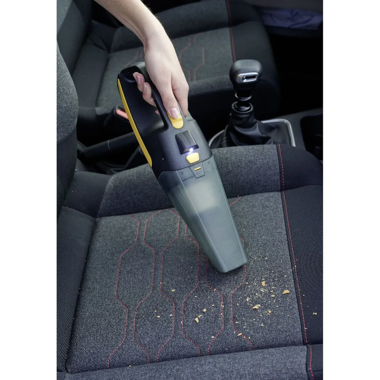 Aspirateur à main eau et poussière sur batterie