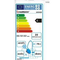 Aspirateur avec sac Homday 2 L