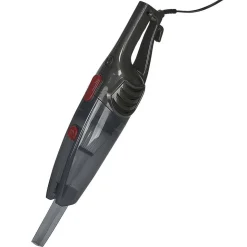 Aspirateur balai 2en1 Homday filaire noir et rouge