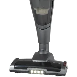 Aspirateur balai sans sac 2 en 1 gris et rouge Homday