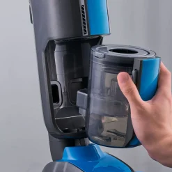 Aspirateur lavant Homday 3en1 cyclone à vapeur noir et bleu