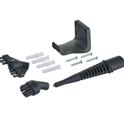 Aspirateur lavant Homday 3en1 cyclone à vapeur noir et bleu