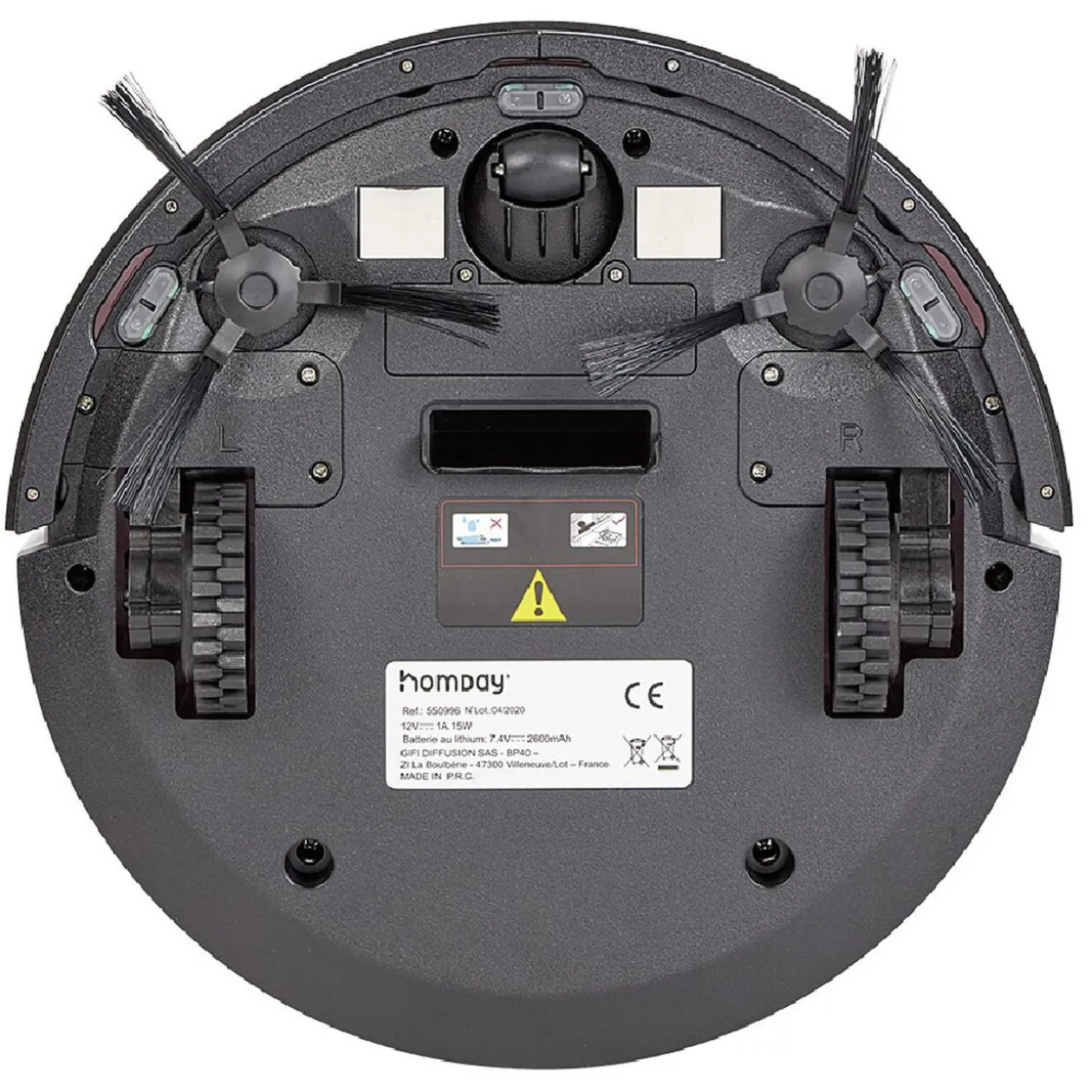 Aspirateur robot Homday Auto Charge 4 Modes de nettoyage