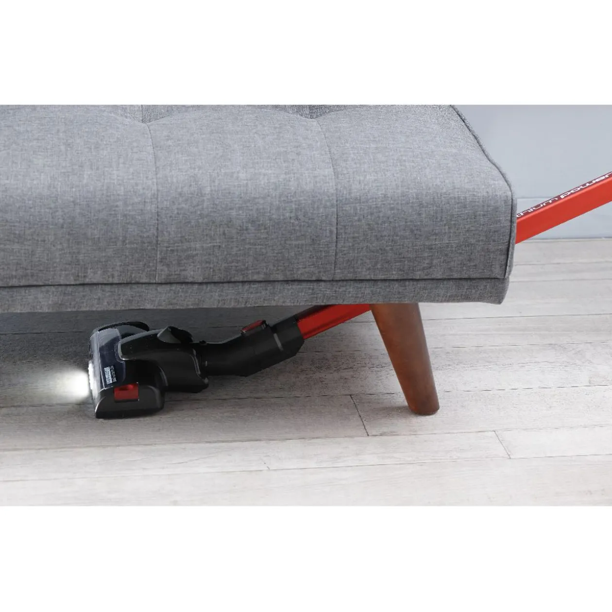 Aspirateur sans fil rouge