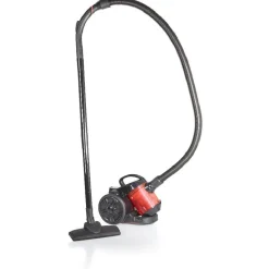Aspirateur sans sac Homday technologie cyclonique rouge noir