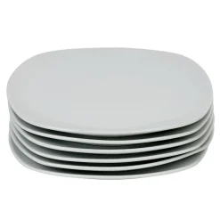 Assiette à dessert blanche x6