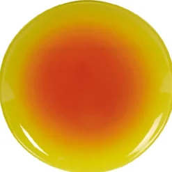 Assiette à dessert Luminarc jaune orange