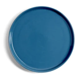 Assiette à dessert Oslo en grès bleu Ø20cm
