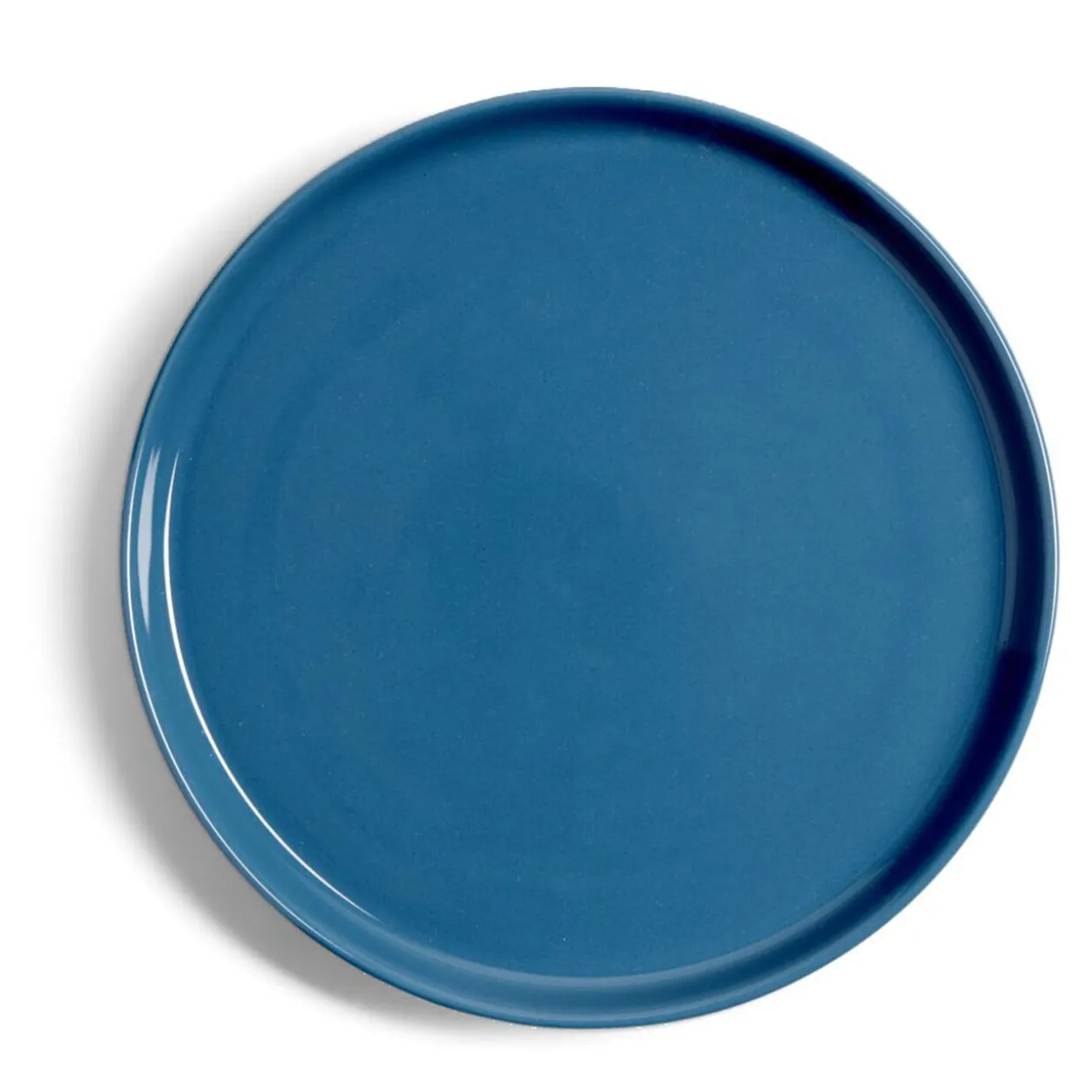 Assiette à dessert Oslo en grès bleu Ø20cm