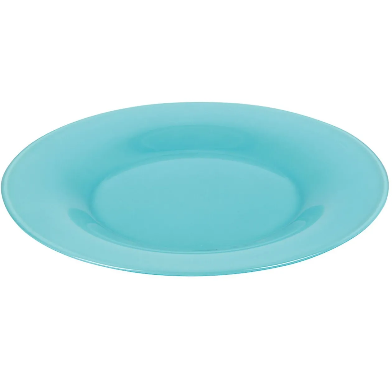 Assiette à dessert ronde Luminarc bleue Zana