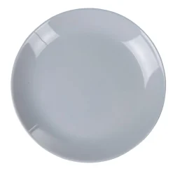 Assiette à dessert ronde Luminarc unie grise Diwali