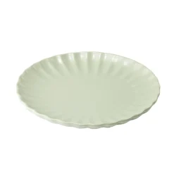 Assiette à dessert Venise en faïence verte Ø20cm
