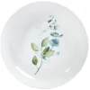 Assiette creuse en porcelaine blanche