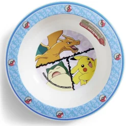 Assiette creuse enfant Pokémon plastique Ø16cm