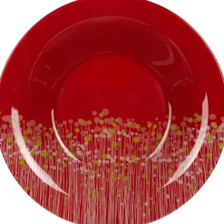 Assiette creuse Luminarc rouge Flowerfield
