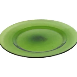 Assiette de présentation verte