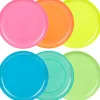 Assiette multicolore x6