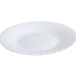 Assiette plate blanche
