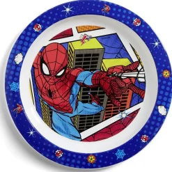 Assiette plate enfant Spiderman plastique Ø22cm