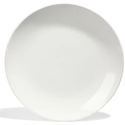 Assiette plate Madrid Ø27cm faïence blanche