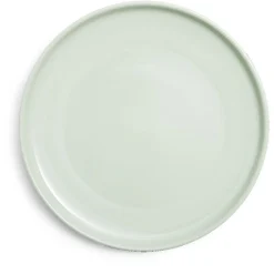 Assiette plate Oslo en grès vert Ø27cm