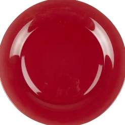 Assiette plate ronde Luminarc rouge Zana