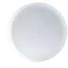 Assiette plate ronde Oslo blanche