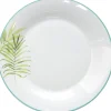Assiette porcelaine motif jungle