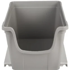 Bac à bec empilable taupe 14 L