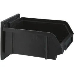 Bac à bec en plastique gris x2