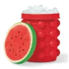 Bac à glaçons 2 en 1 rouge motif pastèque