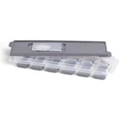 Bac à glaçons avec couvercle en silicone L.26,5x9cm