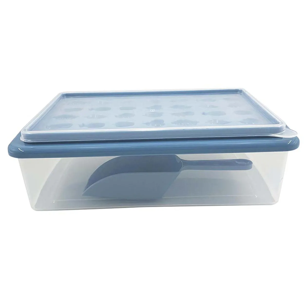 Bac à glaçons forme fruit avec réservoir et pelle