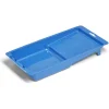 Bac à peinture plastique bleu