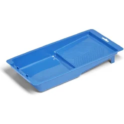 Bac à peinture plastique bleu