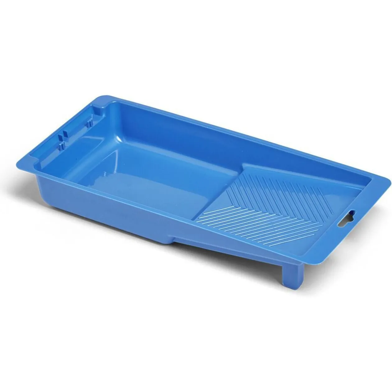 Bac à peinture plastique bleu