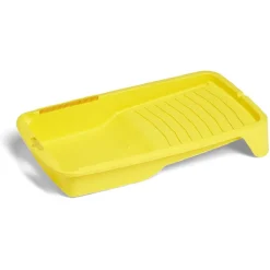 Bac à peinture plastique jaune