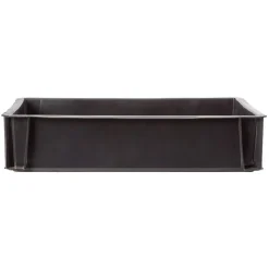 Bac de manutention noir 18L