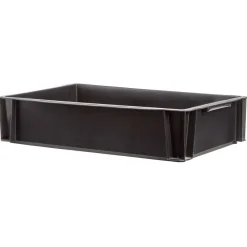 Bac de manutention noir 18L