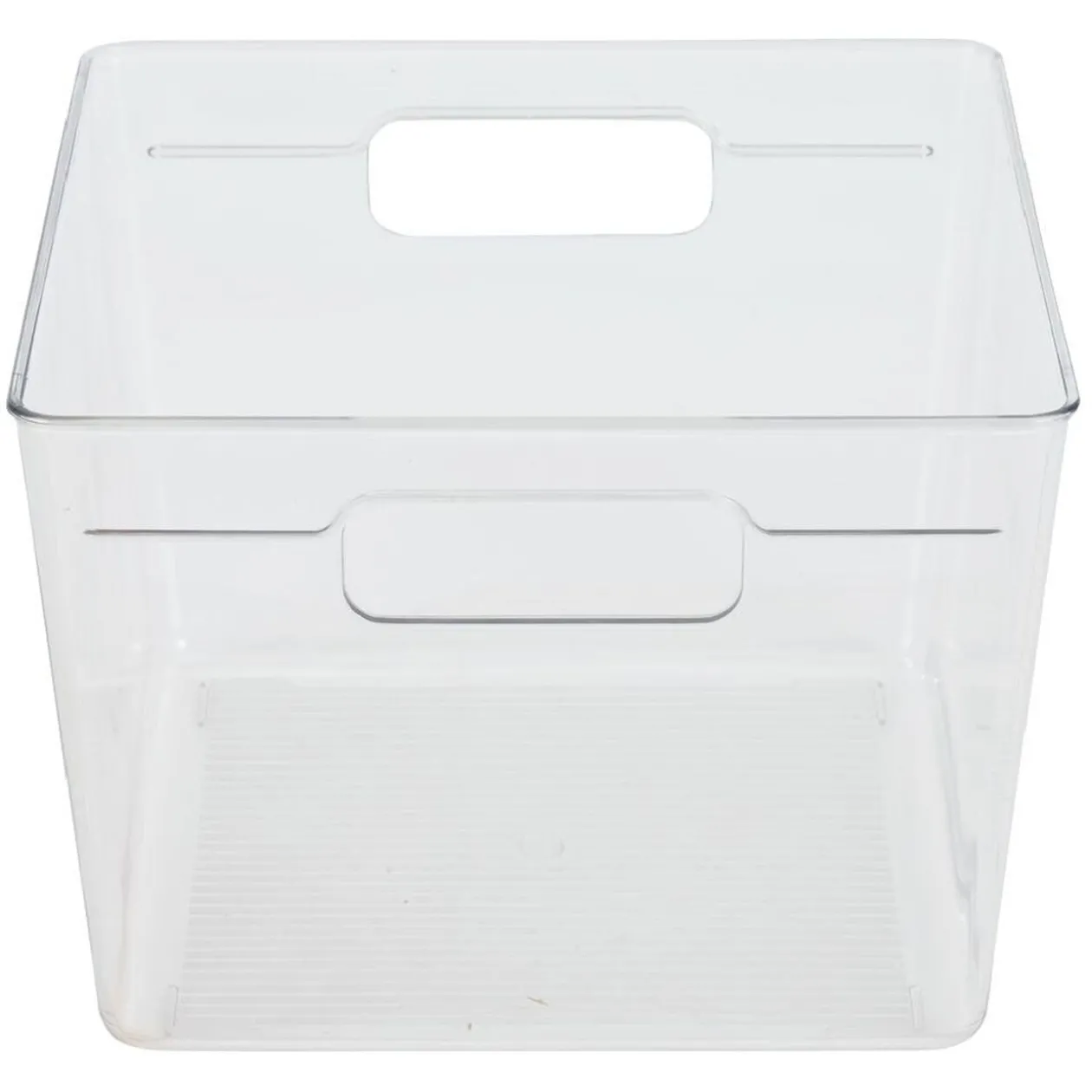 Bac de rangement carré transparent pour frigo 5,5L