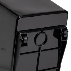 Bac de rangement plastique avec poignées et roues 36x18xH28cm