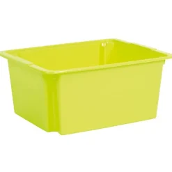 Bac de rangement vert 22 L
