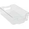 Bac rangement frigo 5,8L plastique transparent 32,5x21,5xH9cm