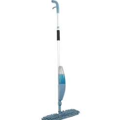 Balai avec réservoir spray intégré et manche flexible